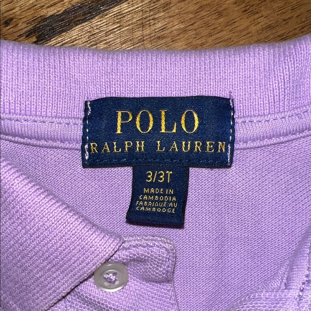 Polo by Ralph Lauren Kids Light Pink Polo Shirt - Picture 3 of 3
